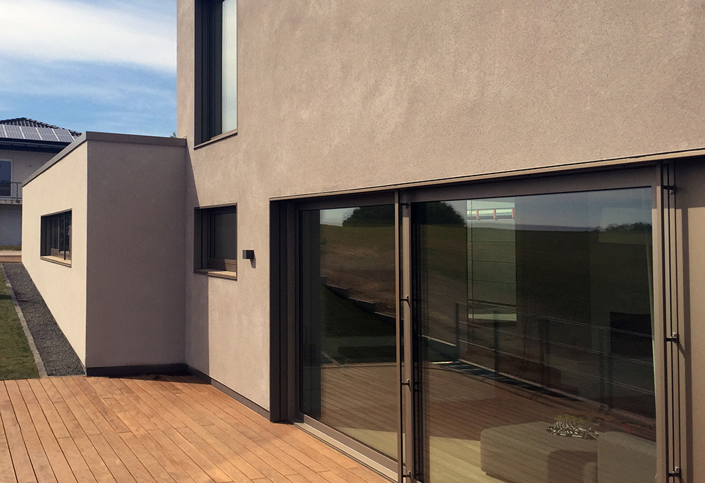 Stuckateurmeister Holger Hilt Saarlouis Außen Wohnhaus Terrasse